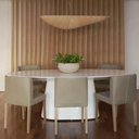 Ver imagem 2 de Mesa de Jantar Cone Oval 120x80 Cm Laqueada Cores Branco