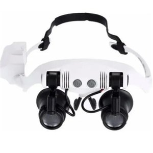 Lupa Óculos 4 Lentes Profissionais para Ouvires Clinicas
