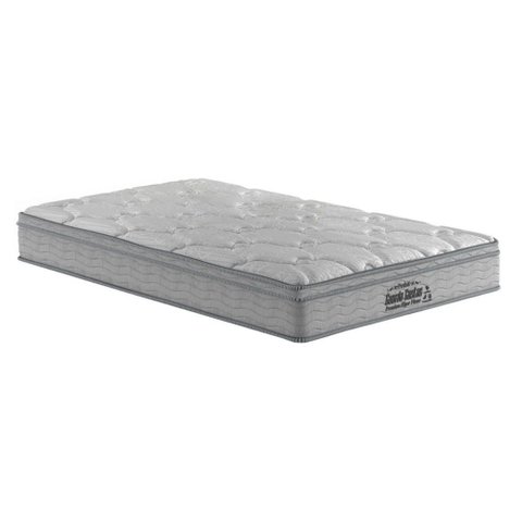 Colchão Solteiro Espuma D40/20 Guarda Costas Premium Hiper Firme Euro Pillow Gray (78x188x22) -