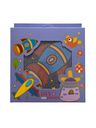 Ver imagem 3 de Kit Pintura Diamante Diy 5d Infantil com Moldura Porta Retrato Azul Escuro