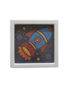 Ver imagem 2 de Kit Pintura Diamante Diy 5d Infantil com Moldura Porta Retrato Azul Escuro