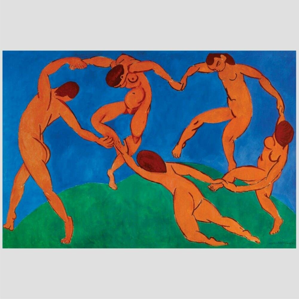 Quadro Henri Matisse A Dança Tela No Chassi 45X30Cm | MadeiraMadeira
