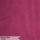 Ver imagem 6 de Poltrona Decorativa Sala Estar Recepção Escritório Luana Base Preta Veludo Pink - Montanaris Decor