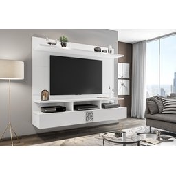 Painel Leao Bahamas Branco White Móveis Leão - 1