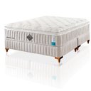 Ver imagem 3 de Colchão King Latex Foam de Látex Natural Qgel com Cobre - Box e Kit Zen - Super 193x203cm