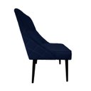 Ver imagem 2 de Cadeira de Jantar Bela Capitone Suede Azul Marinho