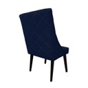 Ver imagem 4 de Cadeira de Jantar Bela Capitone Suede Azul Marinho