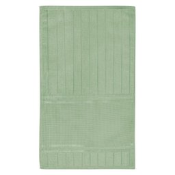 Kit 3 Peças Toalha Lavabo Aveludada Teka Tam 30x50cm - Verde Claro - 1