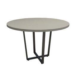 Mesa de Reunião Industrial Cs Pre 110cm Pés em Metal F5  - 5