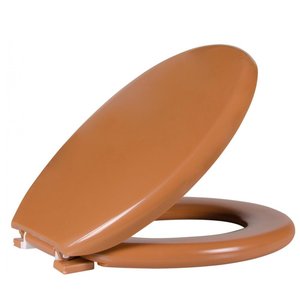 Assento Sanitário Oval Almofadado Tpk/as Caramelo 2 Astra