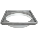 Ver imagem 2 de Porta Grelhas Quadrado Inox 100mm Inox