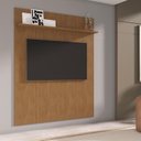 Ver imagem 2 de Painel Frisado Siena Sala para TV até 60 Polegadas 160 cm Cedro