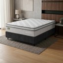 Ver imagem 2 de Cama Box Desmontável Queen Ortopédica D33 158x198x72cm Minotauro Hellen
