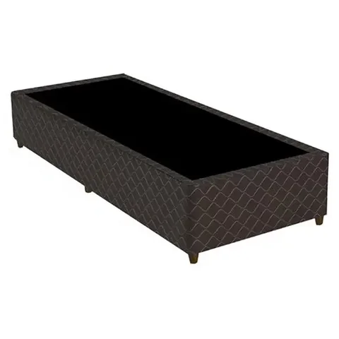 Cama Base Solteiro Poliester 78x188cm - Genki Kenko:branco