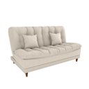 Ver imagem 2 de Sofá Cama Dora 2 Lugares para Sala de Visitas:bouclé Oliva