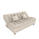 Ver imagem 3 de Sofá Cama Dora 2 Lugares para Sala de Visitas:bouclé Oliva