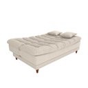 Ver imagem 4 de Sofá Cama Dora 2 Lugares para Sala de Visitas:bouclé Oliva