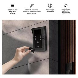 Porteiro Coletivo Agl 8 Pontos S500 Tag Leitor Rfid S500 Agl - 5