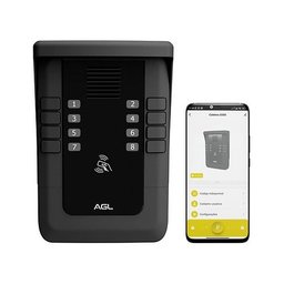 Porteiro Coletivo Agl 8 Pontos S500 Tag Leitor Rfid S500 Agl - 2