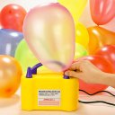 Ver imagem 5 de Inflador Compressor Balão Bexiga 2 Bico Festa Aniversário:amarelo110v
