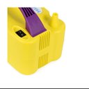 Ver imagem 6 de Inflador Compressor Balão Bexiga 2 Bico Festa Aniversário:amarelo110v