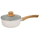 Ver imagem 1 de Panela de Indução Antiaderente Cerâmica Bege Cairo 18cm 1 Peça - Hauskraft Premium