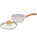 Ver imagem 3 de Panela de Indução Antiaderente Cerâmica Bege Cairo 18cm 1 Peça - Hauskraft Premium