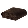 Cobertor Coberta Soft Touch Queen Mantinha Fleece - Marrom - 1