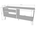 Ver imagem 2 de Rack Madri para Tv de 50'' Polegada - Moveis Leartam