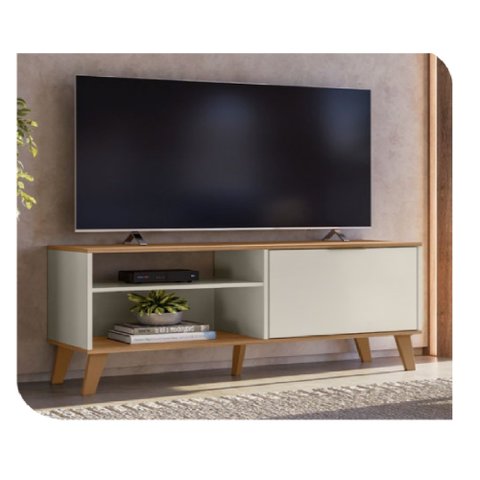 Rack Madri para Tv de 50'' Polegada - Moveis Leartam