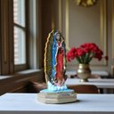 Ver imagem 3 de Imagem Nossa Senhora de Guadalupe Resina 11 Cm