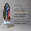 Ver imagem 2 de Imagem Nossa Senhora de Guadalupe Resina 11 Cm