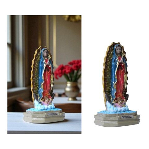Imagem Nossa Senhora de Guadalupe Resina 11 Cm