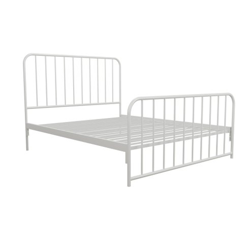 Cama de Ferro Vintage Queen Size Icamas Branco
