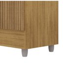 Ver imagem 7 de Guarda-Roupa Casal 6 Portas 2 Gavetas Panama Marrom/Nature/Brisa/Champagne