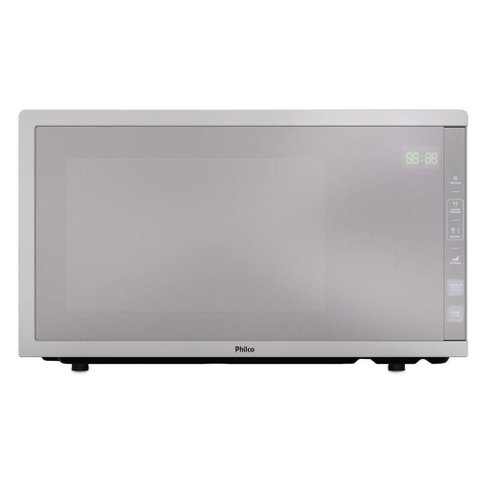 Micro-Ondas Bancada Philco PMO38T 33L 1400W Inox Espelhado com Tira Odor 220V