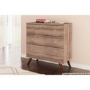 Ver imagem 2 de Cômoda Infantil Rt 3018 C/ 3 Gavetas Rustico - Movelbento