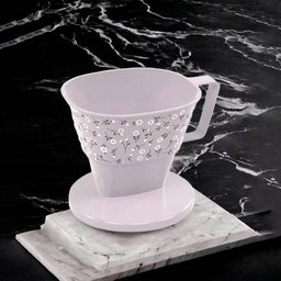 Suporte para Filtro de Café Orquídea Malbec 103 - Cinza | U - 2