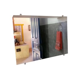 Kit 4 Botão Francês Suporte ABS P/ Espelho + Bucha Parafuso - 5 Kit 4 Botão Francês Suporte ABS P/ Espelho + Bucha Parafuso - 5