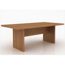 Ver imagem 1 de Mesa De Reunião Me4119 Amêndoa - Tecno Mobili