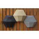 Ver imagem 3 de Vaso Planta Diamante 40x35 Jardim Vertical Polietileno - AREIA 001