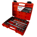 Ver imagem 1 de Jogo de Soquetes Estriados 1/2" - 22 Peças - Robust - D2622am