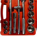 Ver imagem 7 de Jogo de Soquetes Estriados 1/2" - 22 Peças - Robust - D2622am