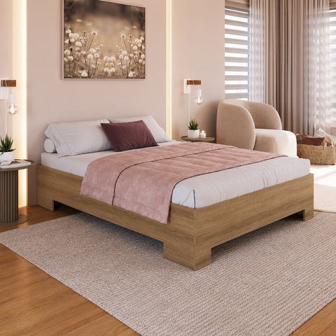 Cama Casal Queen Xangai para Colchões 158x198 cm CX1160 Art In Móveis