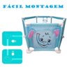 Berço Cercado Baby Cercadinho para Bebê Desmontável Portátil - 3
