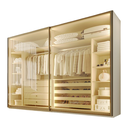Ver imagem 3 de Guarda Roupa Samara 2 Portas Reflecta Flutuantes 100 MDF - Móveis Europa