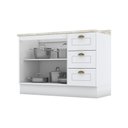 Ver imagem 5 de Balcão Modulado com Tampo 120cm 2 Portas 3 Gavetas Emily Henn
