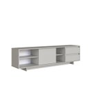 Ver imagem 1 de Rack para TV até 65 Polegadas 180cm com Nichos 2 Gavetas Linea Arenas RA1800