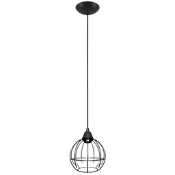 Pendente Aramado Spider Preto Grande Sala Quarto Cozinha - 1