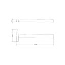 Ver imagem 5 de Martelo Pena 200 G Tramontina Basic com Cabo em Madeira Envernizada